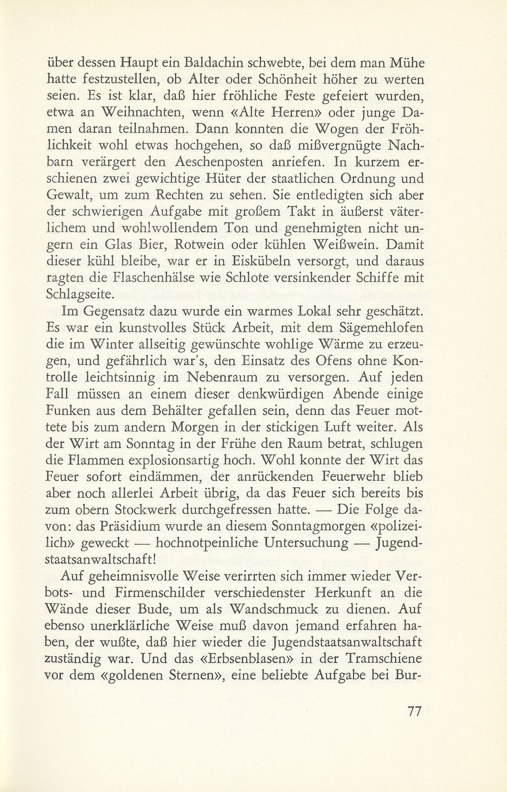 Die Aeschenvorstadt und der Gasthof zum ‹Goldenen Sternen› – Seite 12