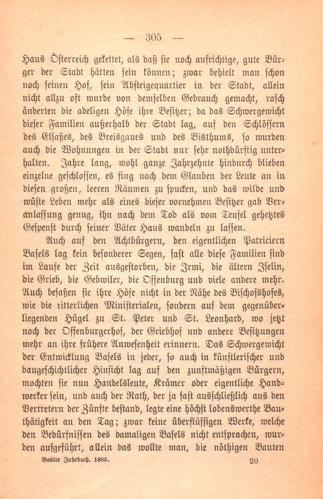 Basels Baugeschichte im Mittelalter – Seite 23