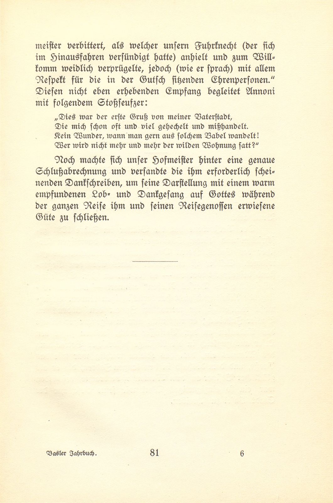 Aus den Wanderjahren des Hieronymus Annoni (1697-1770) – Seite 38