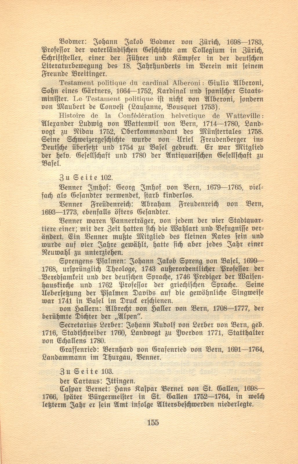 Isaak Iselins Reisetagebuch 1754 – Seite 62