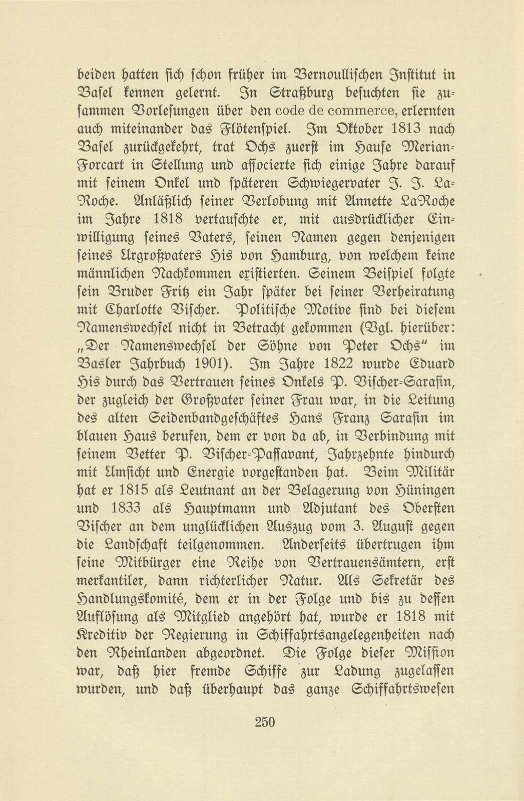 Aus den Briefen eines Baslers vor hundert Jahren [Ed. Ochs-His-La Roche] – Seite 2