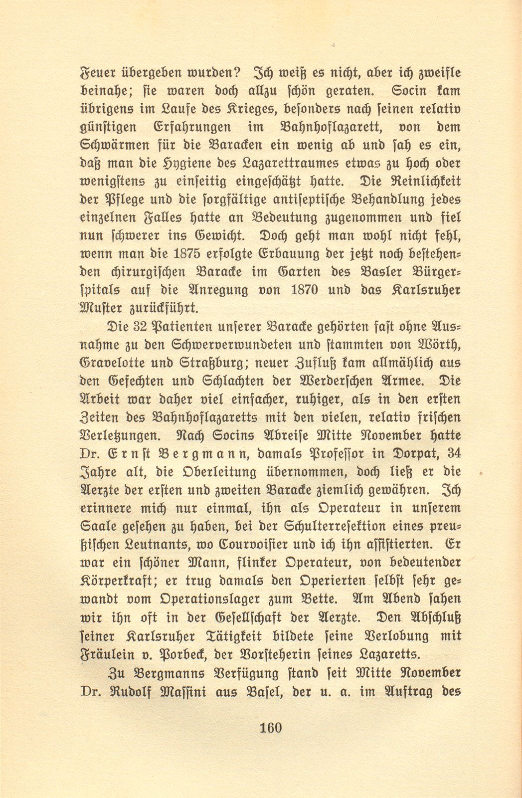 Lazaretterinnerungen aus dem Kriege 1870/71 – Seite 50