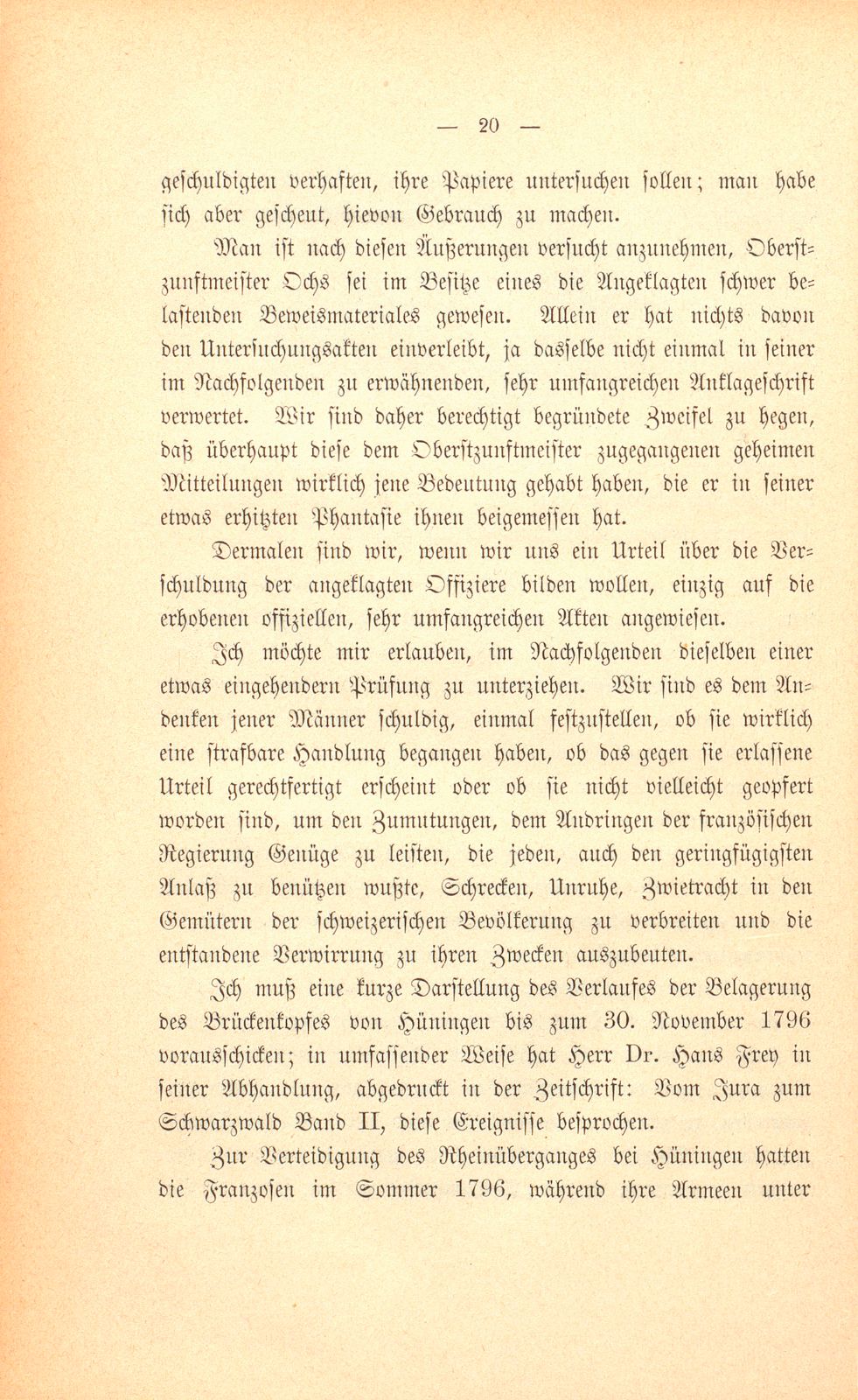 Ein Staatsprozess aus den letzten Tagen der alten Eidgenossenschaft – Seite 3