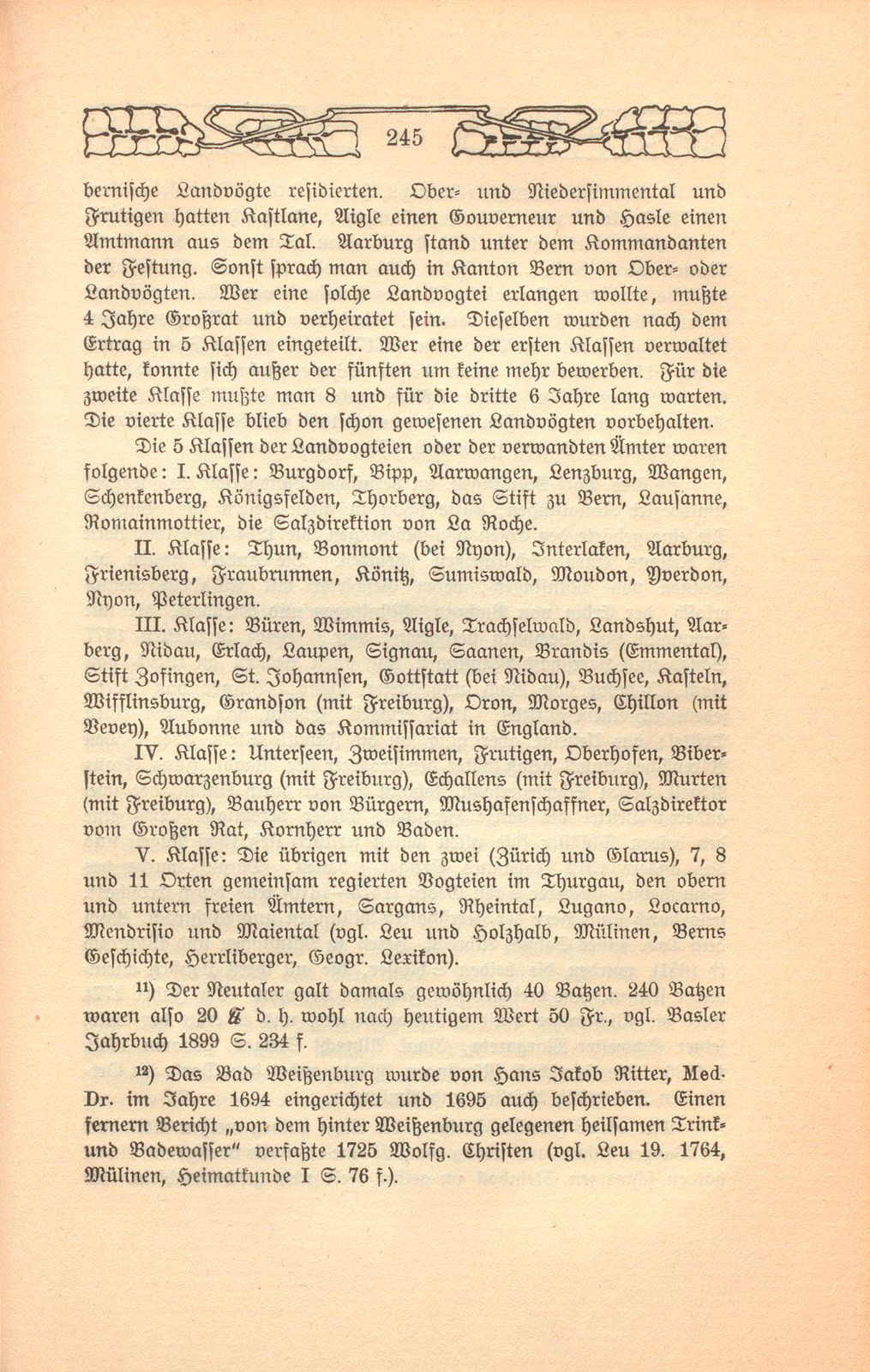 Beschreibung einer Badereise, die der Schultheiss von Liestal, Joh. David Hebdenstreit, anno 1775 mit seiner Frau nach Leuk gethan. (War damals 53 Jahre alt.) – Seite 32