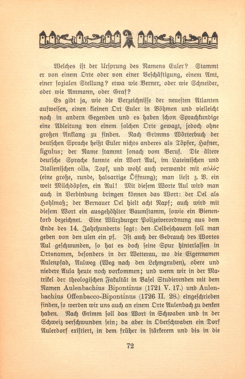 Zur Genealogie der Familie Euler in Basel – Seite 4