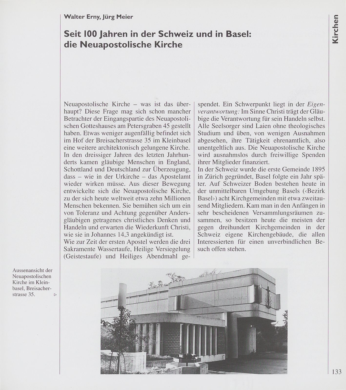 Schlaglichter Kirchen – Seite 1