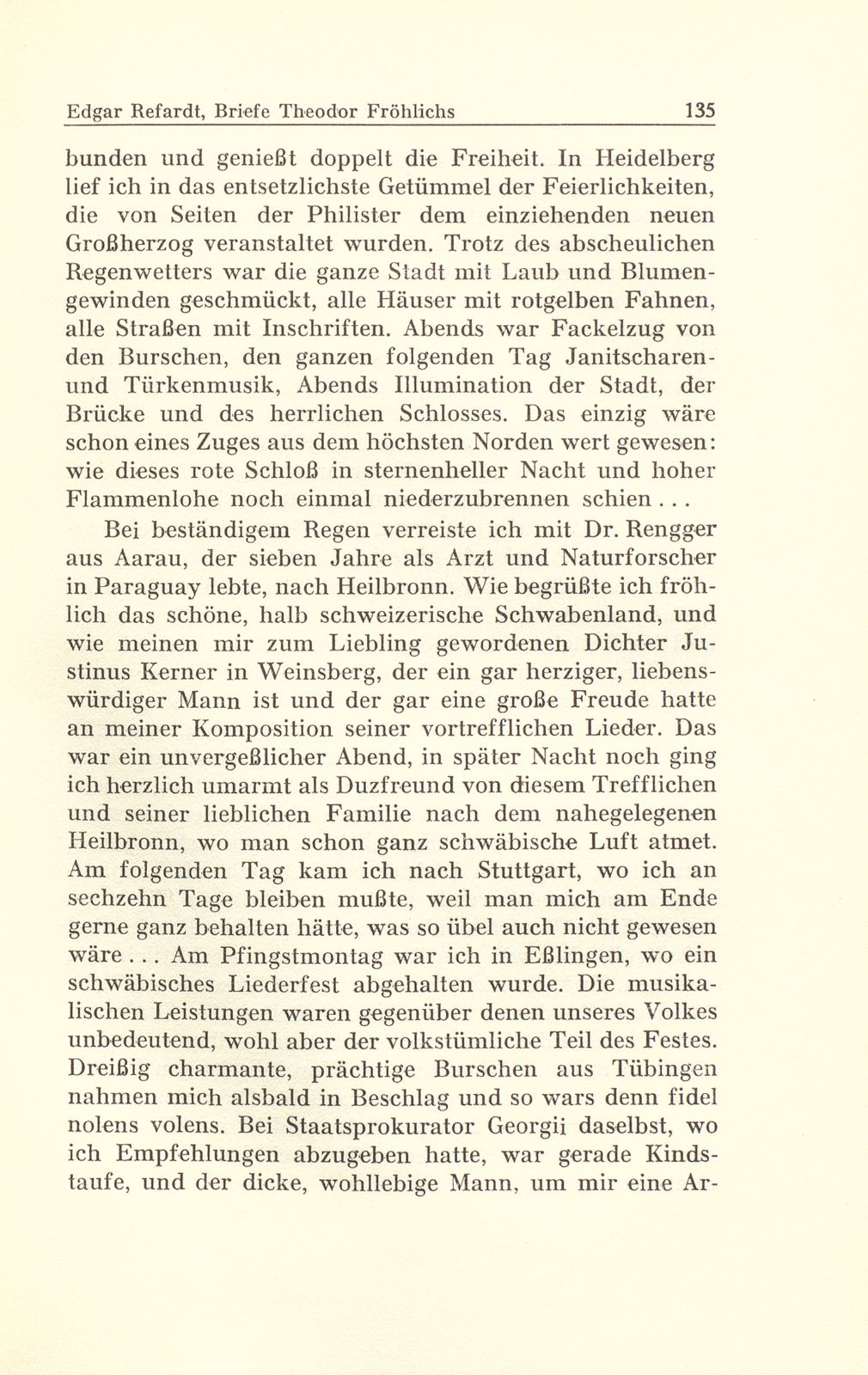 Aus Briefen Theodor Fröhlichs an Abel Burckhardt und Wilhelm Wackernagel – Seite 24