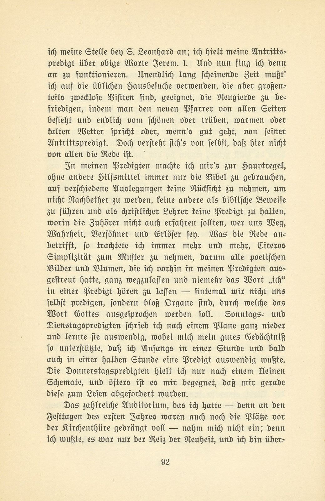 Aus den Aufzeichnungen von Pfarrer Daniel Kraus 1786-1846 – Seite 39