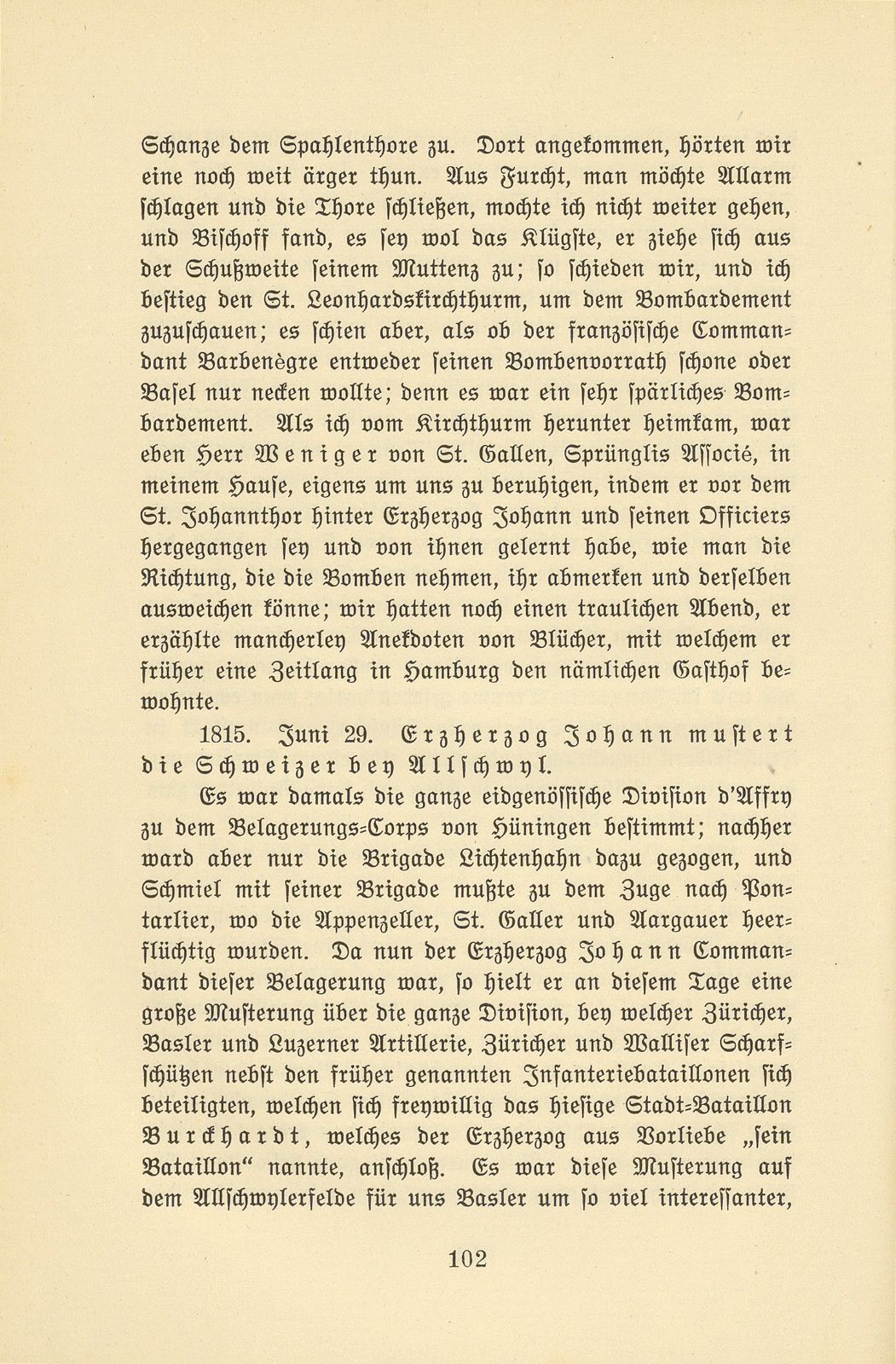 Aus den Aufzeichnungen von Pfarrer Daniel Kraus 1786-1846 – Seite 50