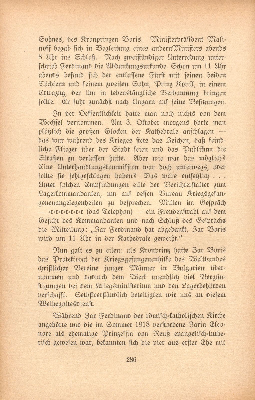 Eindrücke aus der Zeit unmittelbar vor und nach dem Waffenstillstand in Bulgarien – Seite 9