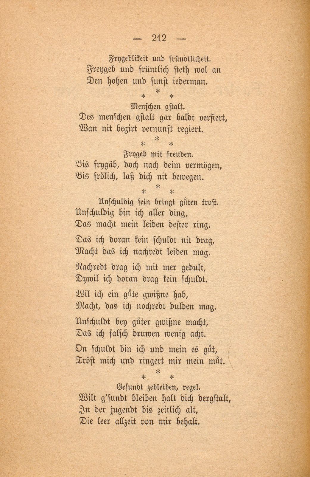 Basler Spruchpoesie aus dem XVI. Jahrhundert – Seite 2