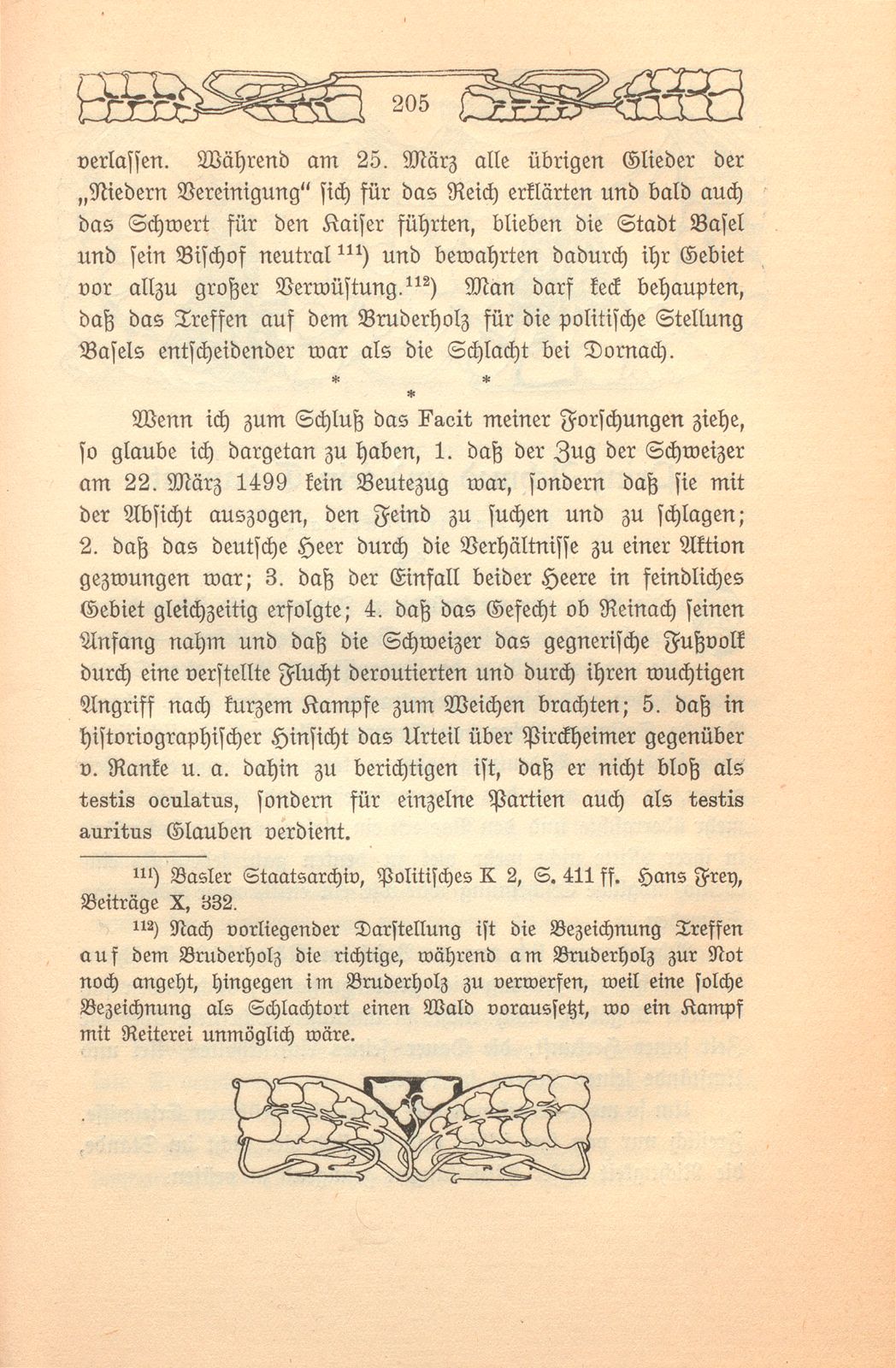 Das Gefecht auf dem Bruderholz. 22. März 1499 – Seite 32