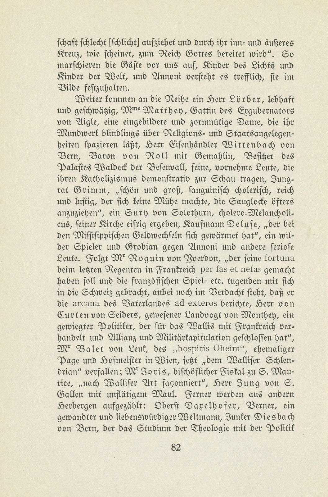 Aus den Wanderjahren des Hieronymus Annoni (1697-1770) – Seite 18