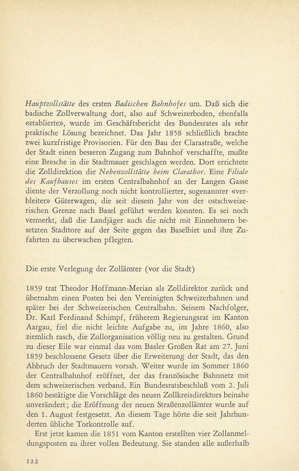 Die eidgenössischen Zollstätten im Kanton Basel-Stadt – Seite 8