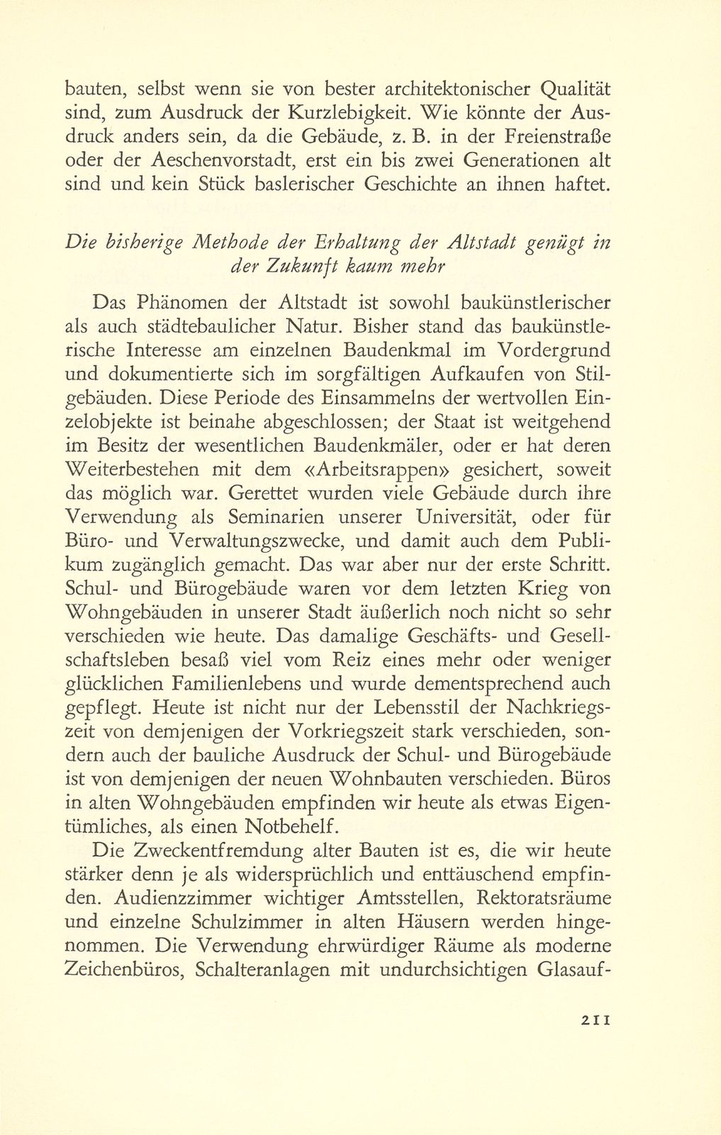 Die Altstadt im Spannungsfeld des modernen Lebens – Seite 3