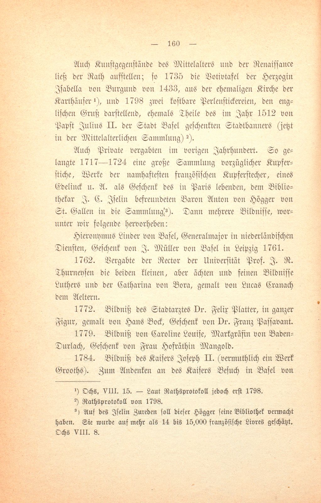 Geschichte der öffentlichen Kunstsammlung zu Basel – Seite 14