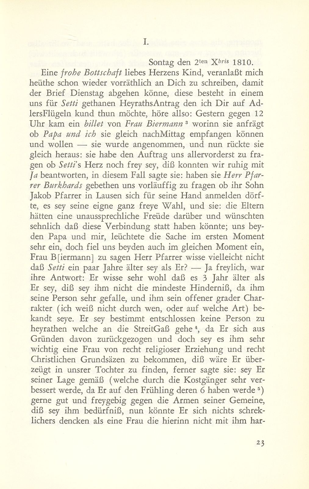 Eine Verlobung in Basel im Jahre 1810 – Seite 4