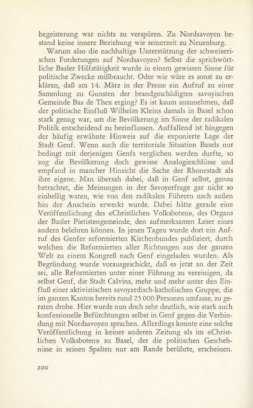 Der Neuenburger Handel (1856/57) und der Savoyerkonflikt (1860) in baslerischer Sicht – Seite 44