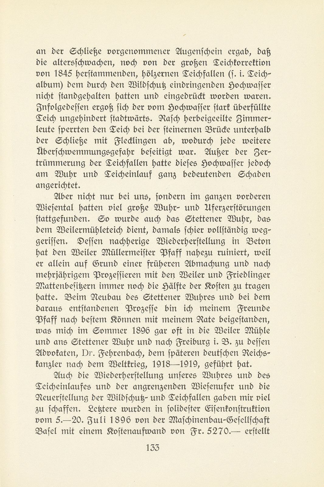 Memoiren des letzten Wassermeisters der Kleinbasler Teichkorporation – Seite 23