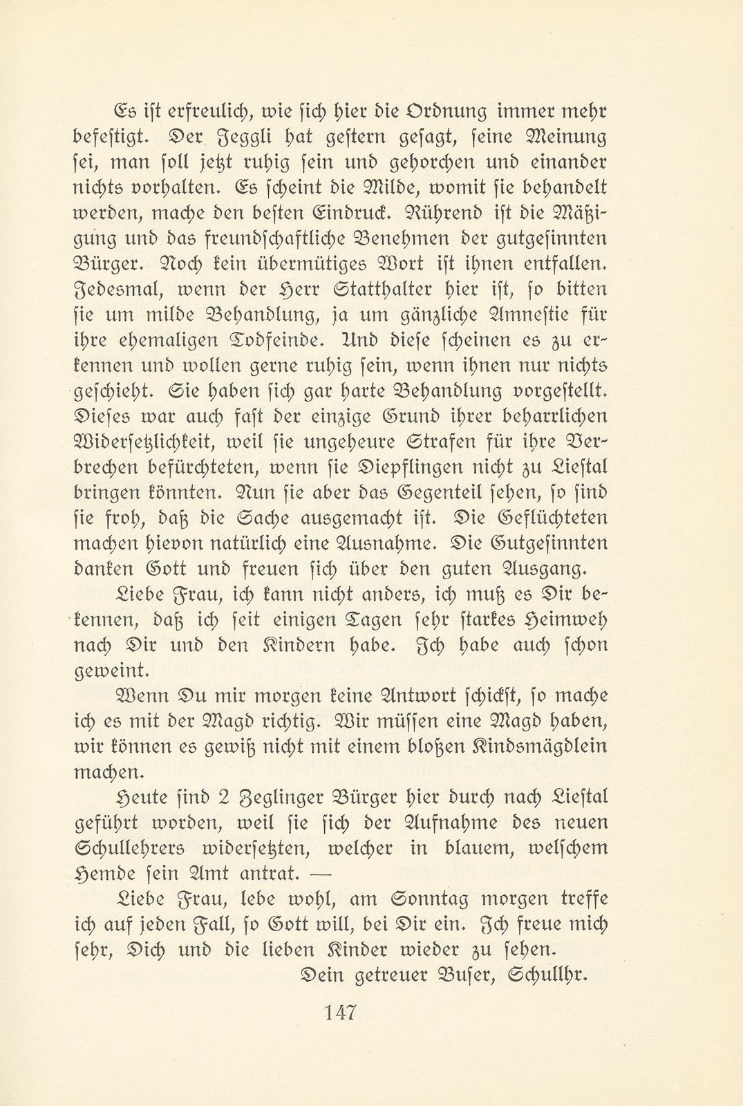 Briefe aus den Dreissigerwirren [M. Buser-Rolle] – Seite 19