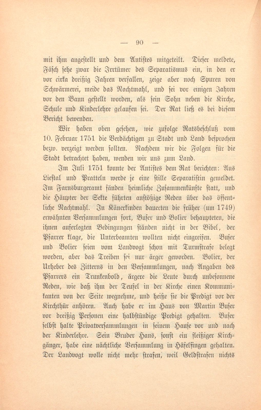 Die Basler Separatisten im achtzehnten Jahrhundert – Seite 37