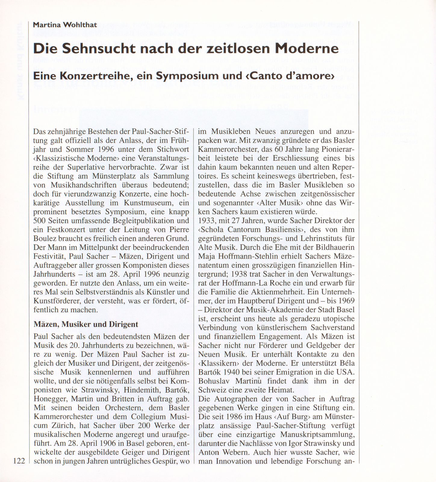 Die Sehnsucht nach der zeitlosen Moderne – Seite 1