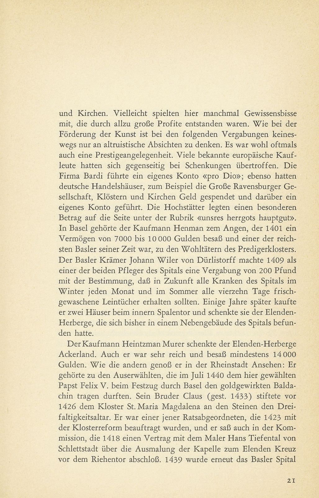 Der Einfluss der spätmittelalterlichen Basler Kaufleute auf das Kulturleben – Seite 4