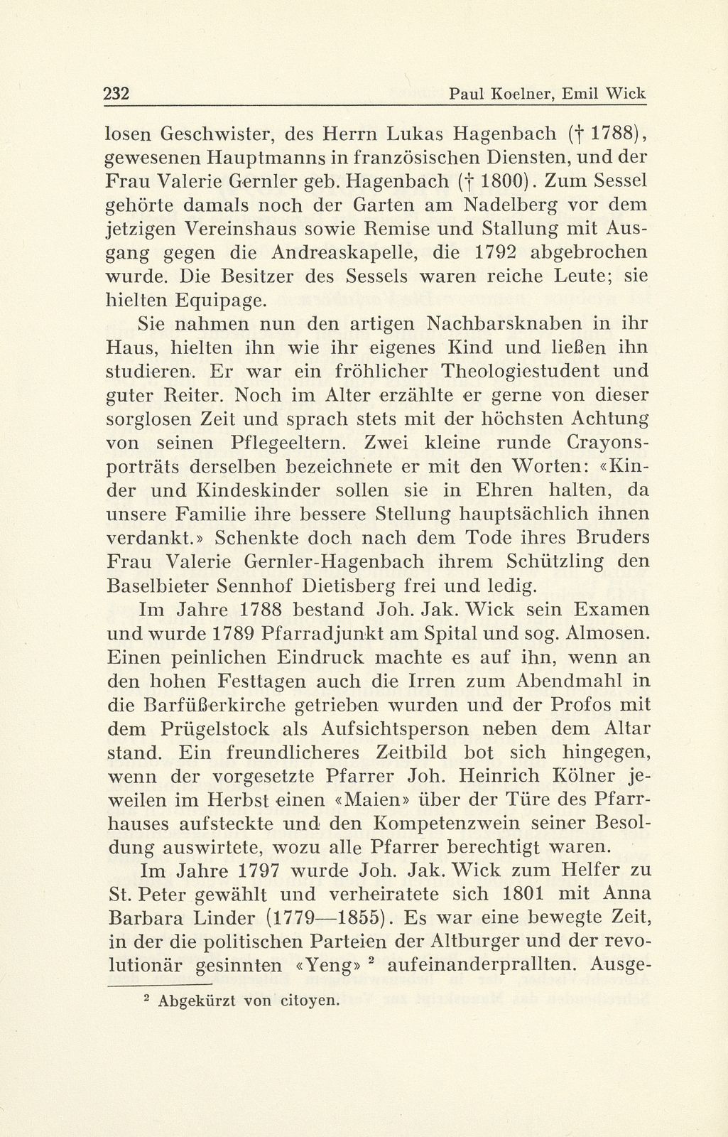 Emil Wick (1816-1894). Mechanikus, Optikus und Pionier der Daguerrotypie in Basel – Seite 2