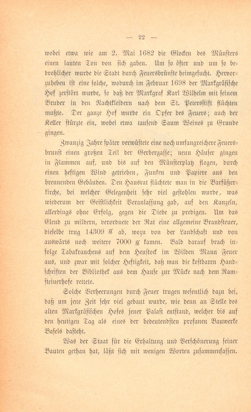 Mitteilungen aus einer Basler Chronik des beginnenden XVIII. Jahrhunderts [Sam. v. Brunn] – Seite 2