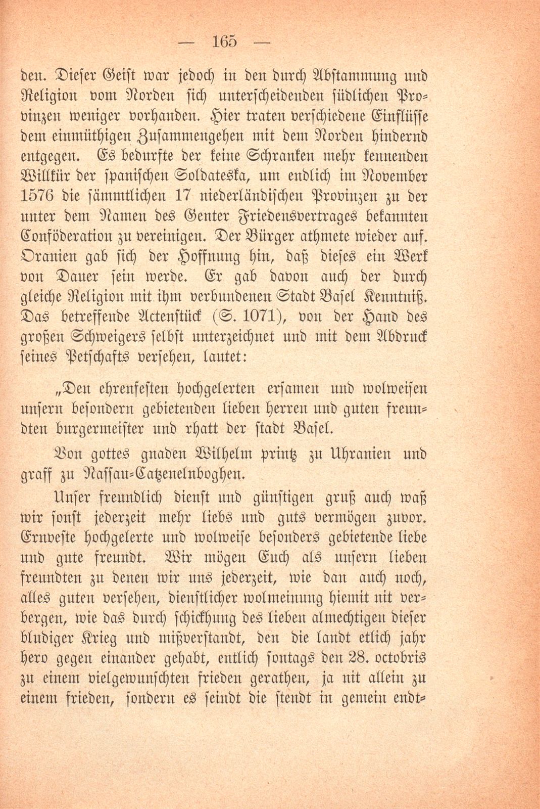 Lied eines deutschen Reiters aus dem Heere der niederländischen Patrioten 1579 – Seite 4