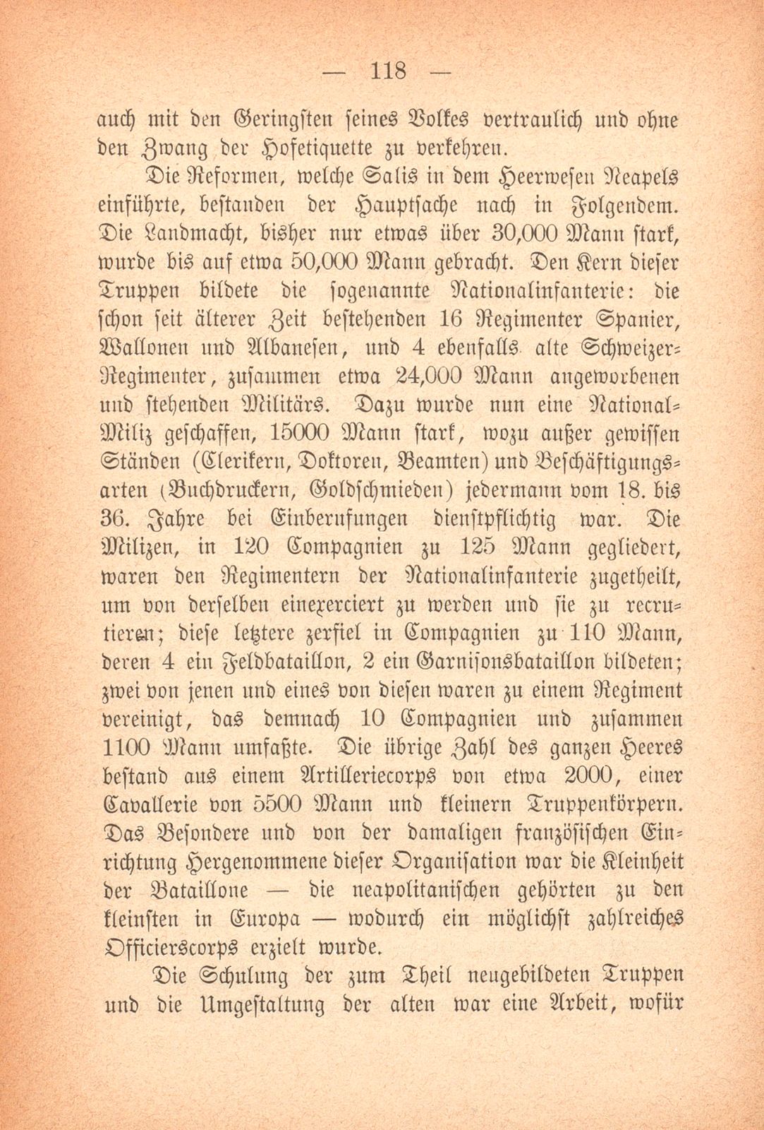 Don Emanuel Burckhardt, Generalcapitain des Königreiches beider Sizilien – Seite 8