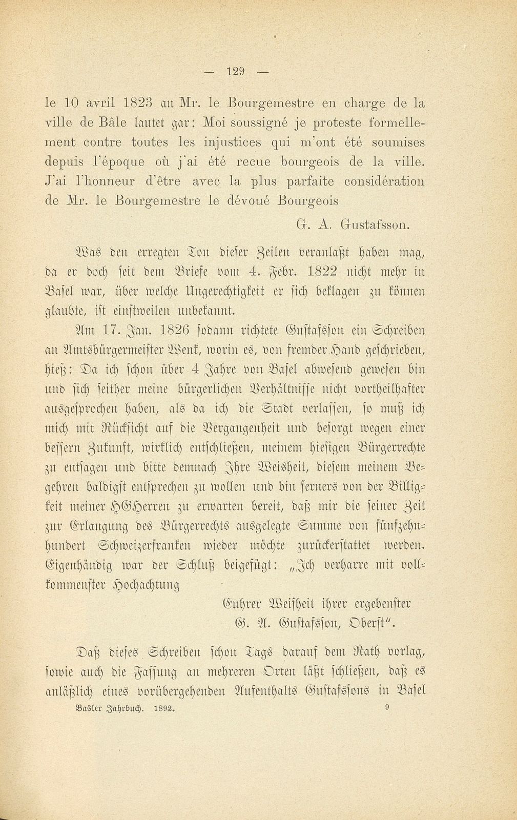 Der Schwedenkönig wird Basler-Bürger – Seite 17