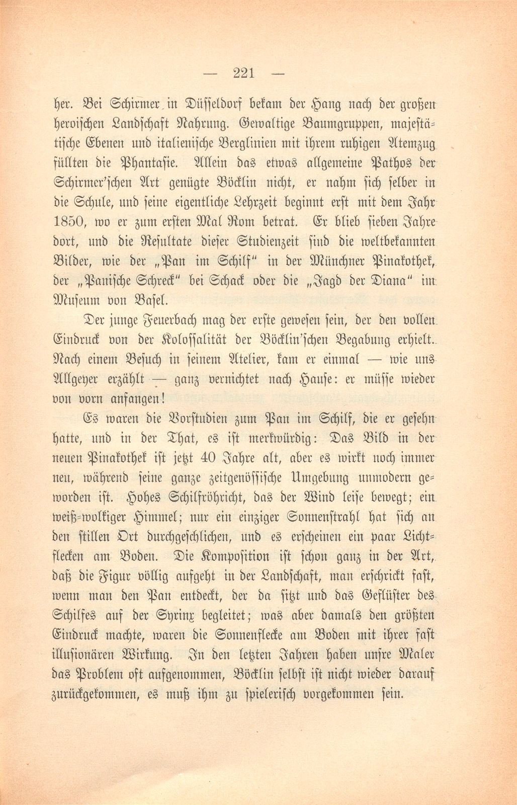 Arnold Böcklin. Festrede von Prof. H. Wölfflin – Seite 4