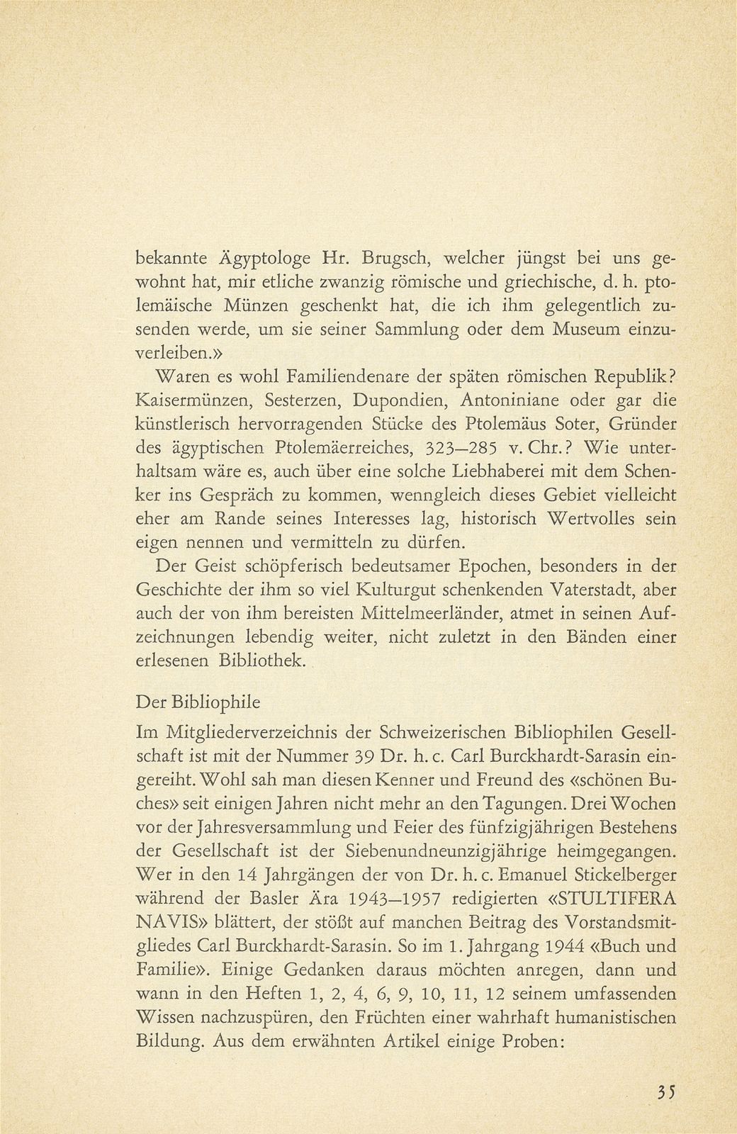 In memoriam Dr. h.c. Carl Burckhardt-Sarasin (1873-1971) – Seite 8