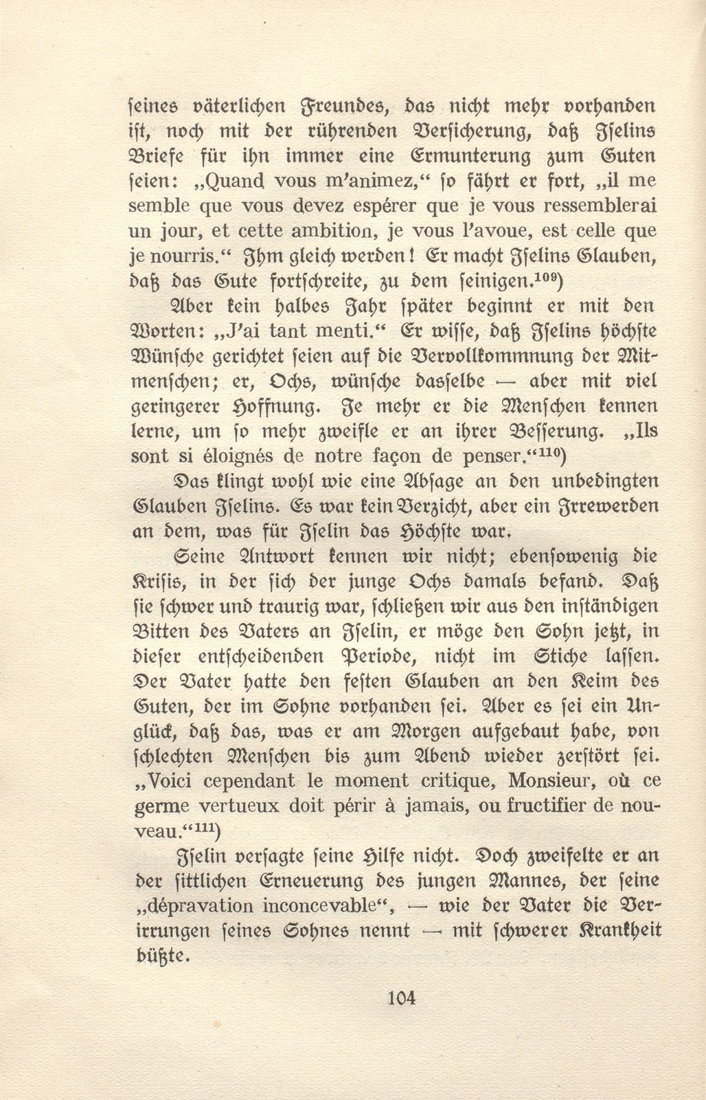 Der Einfluss Isaac Iselins auf Peter Ochs – Seite 41