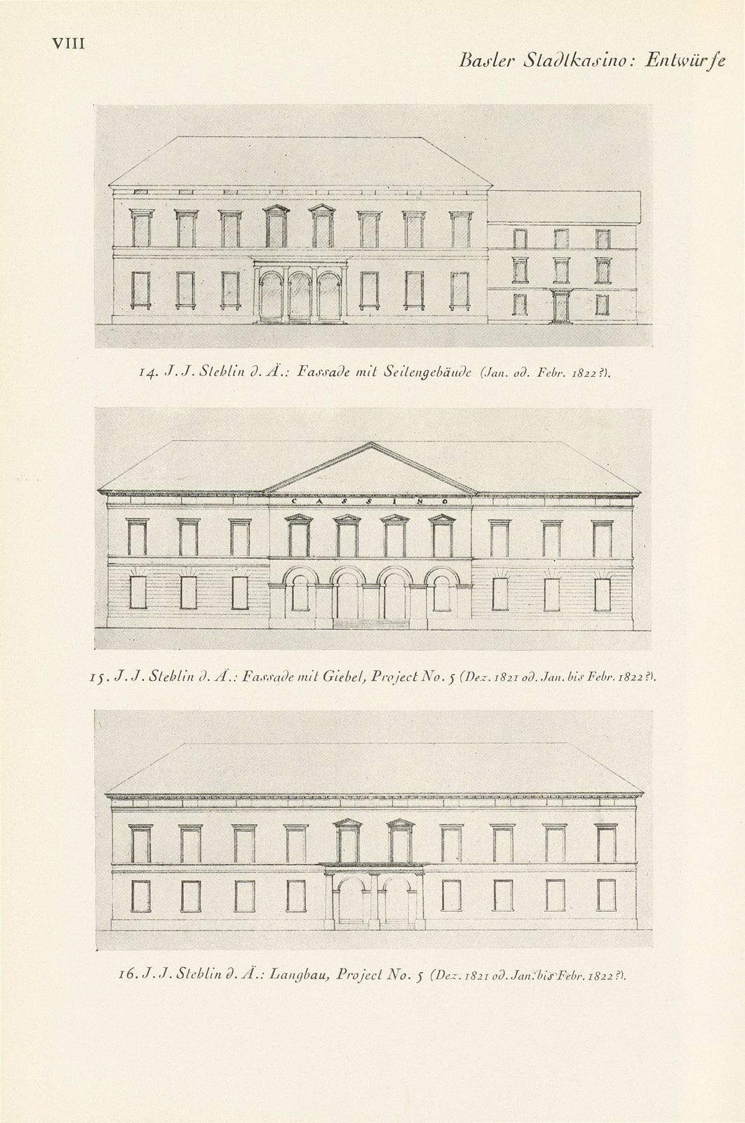 Melchior Berri. (Ein Beitrag zur Kultur des Spätklassizismus in Basel.) – Seite 102