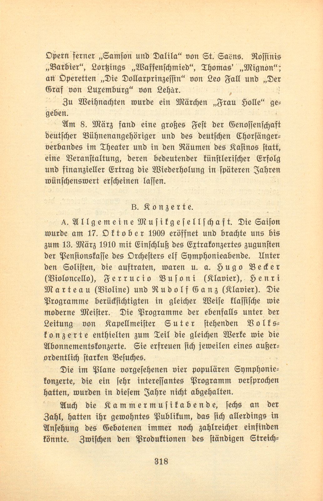 Das künstlerische Leben in Basel vom 1. November 1909 bis 31. Oktober 1910 – Seite 3