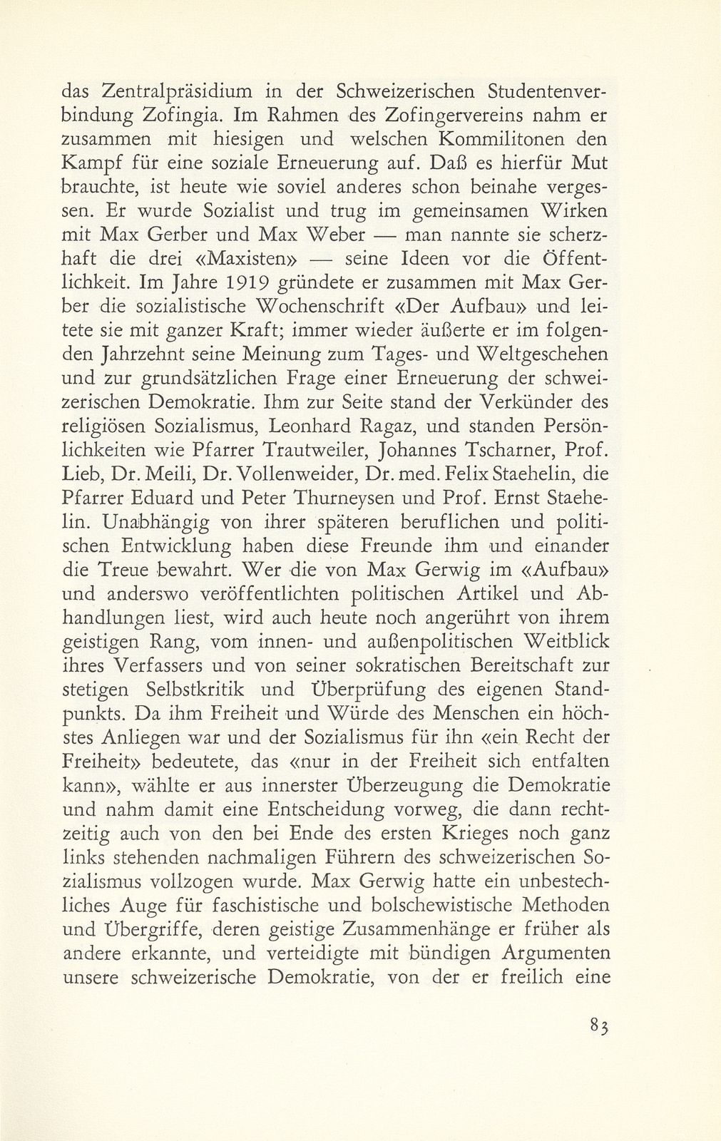 Prof. Max Gerwig zum Gedenken (1889-1965) – Seite 2