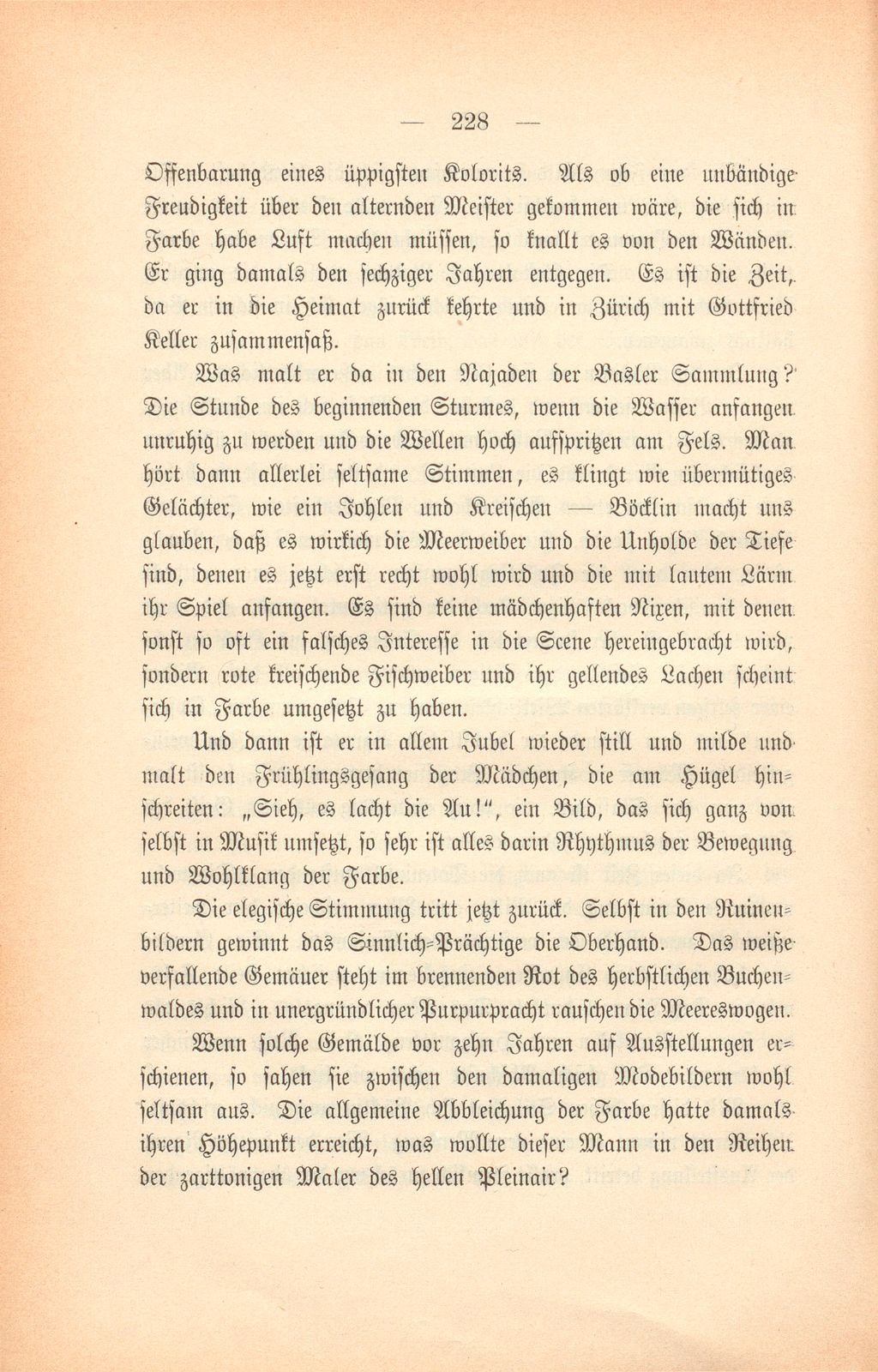 Arnold Böcklin. Festrede von Prof. H. Wölfflin – Seite 11