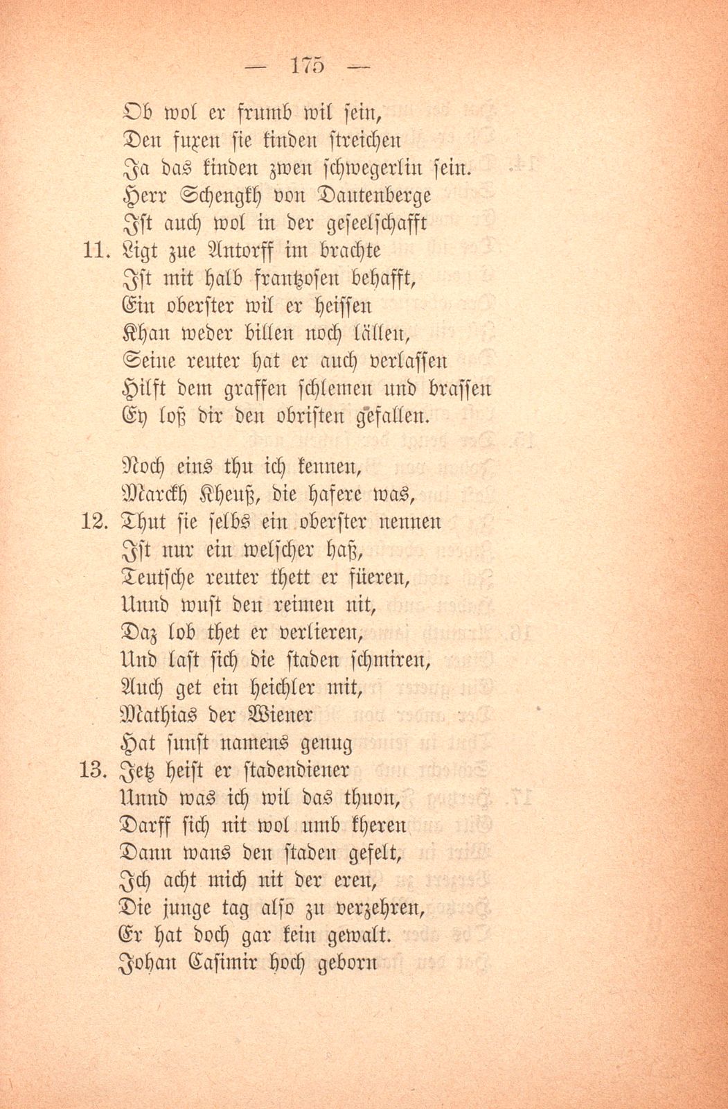 Lied eines deutschen Reiters aus dem Heere der niederländischen Patrioten 1579 – Seite 14