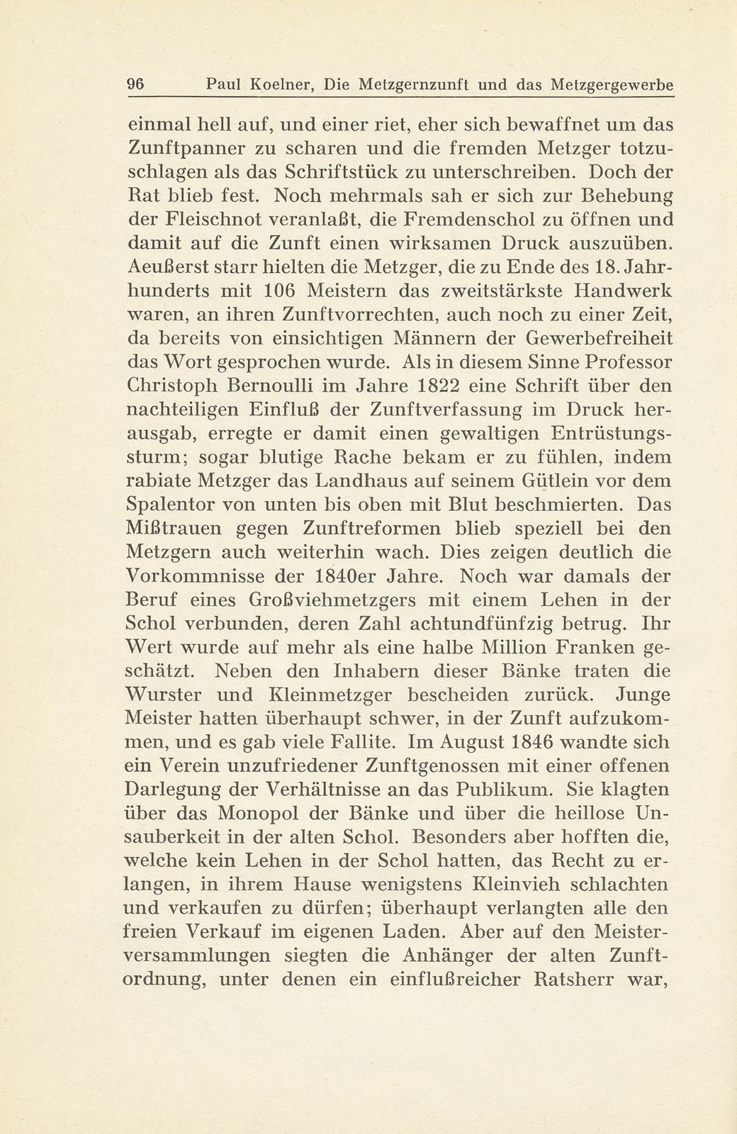 Die Metzgernzunft und das Metzgergewerbe im alten Basel – Seite 24