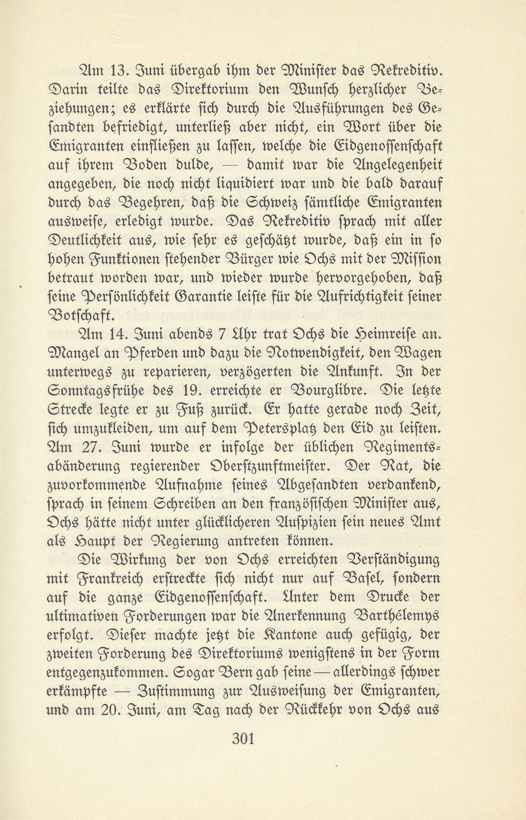 Die Basler Friedensbotschaft an das französische Direktorium 1796 – Seite 32