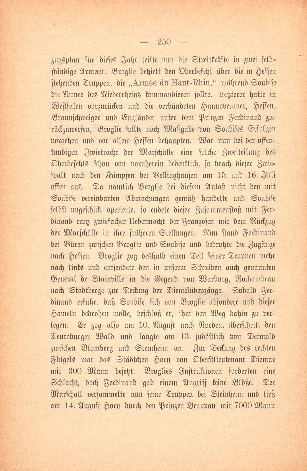 Miscellen: Brief eines Baslers aus dem siebenjährigen Kriege [Nikl. Eglinger] – Seite 2