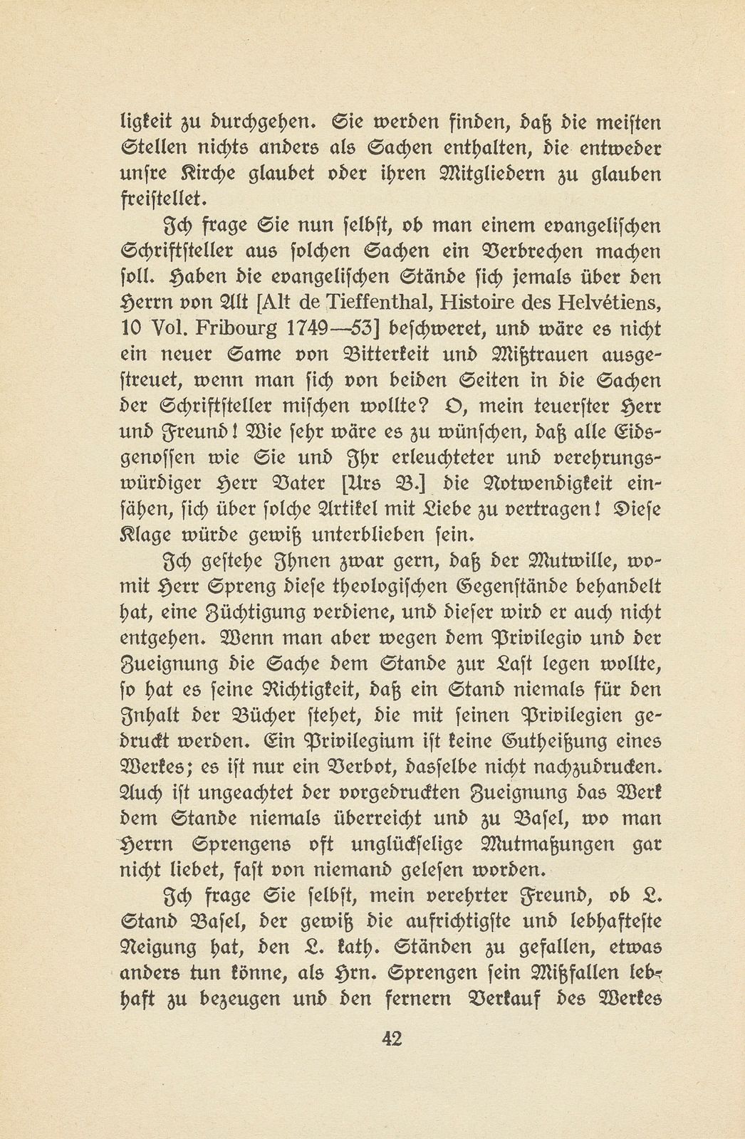 Das Sprengische Geschäft, ein Religionshandel im alten Basel – Seite 18