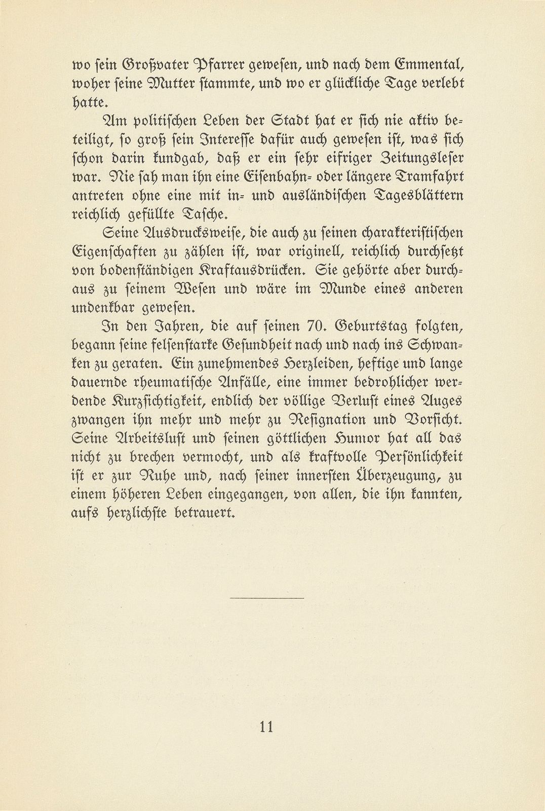 Prof. Leopold Rütimeyer – Seite 11