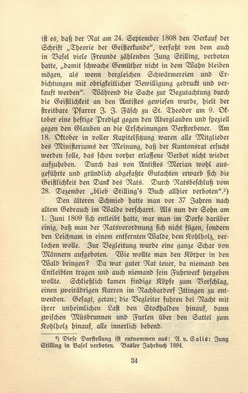 Eine Baselbieter Dorfrevolte im Jahre 1809 – Seite 4