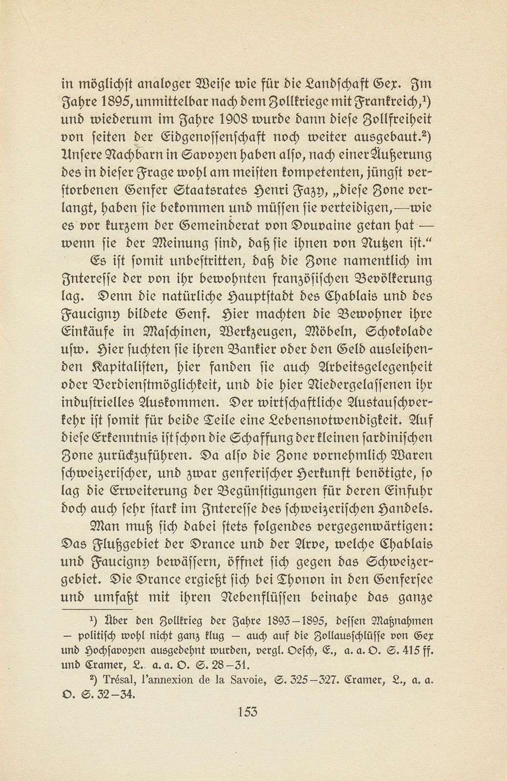 Zur Geschichte der Zonen von Gex und von Hochsavoyen – Seite 67