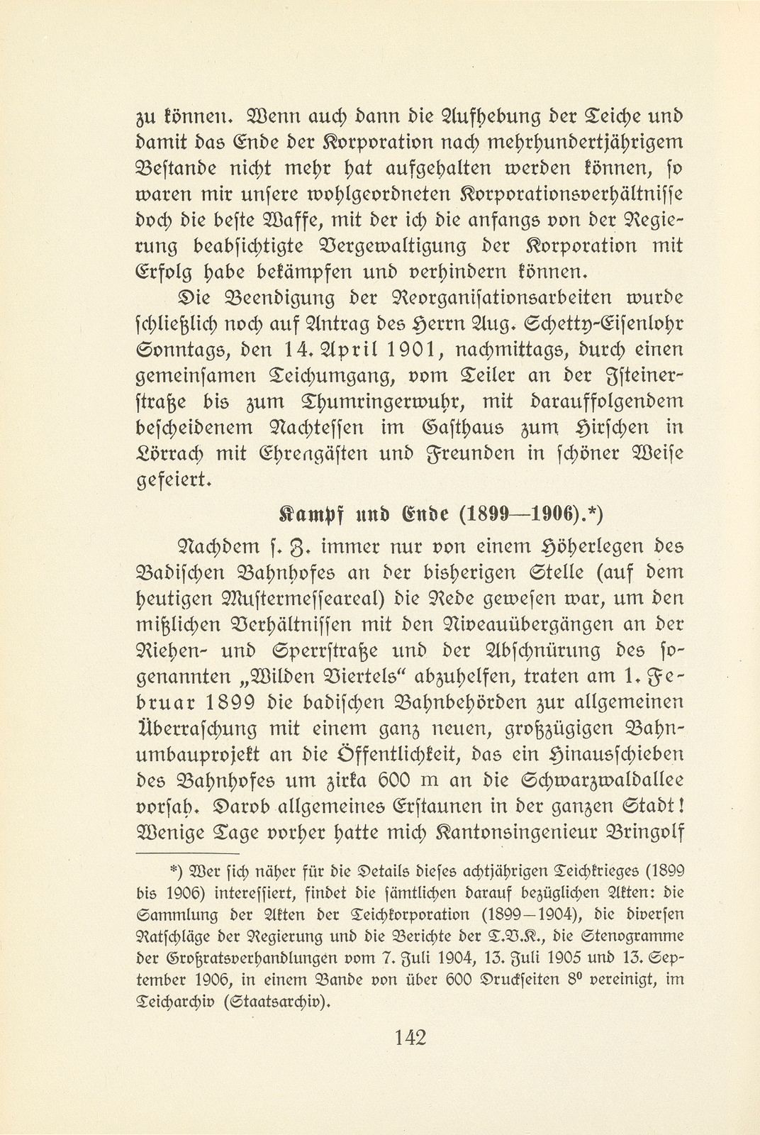 Memoiren des letzten Wassermeisters der Kleinbasler Teichkorporation – Seite 32