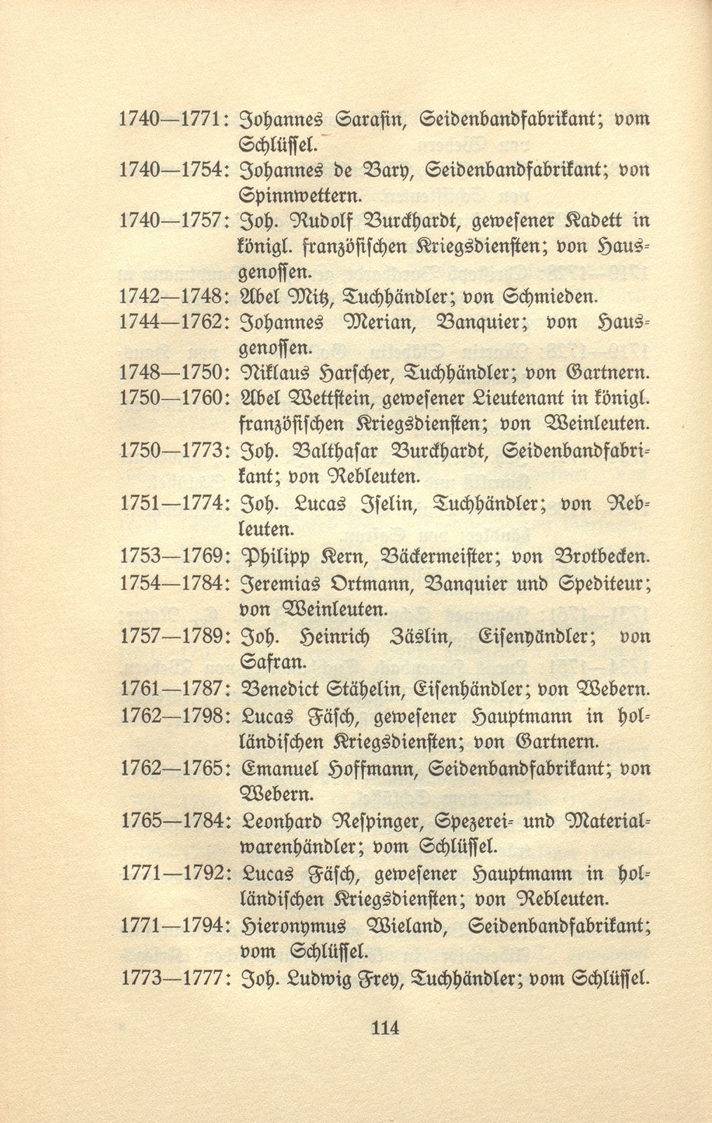 Stände und Verfassung in Basel vom 16. bis 18. Jahrhundert – Seite 45