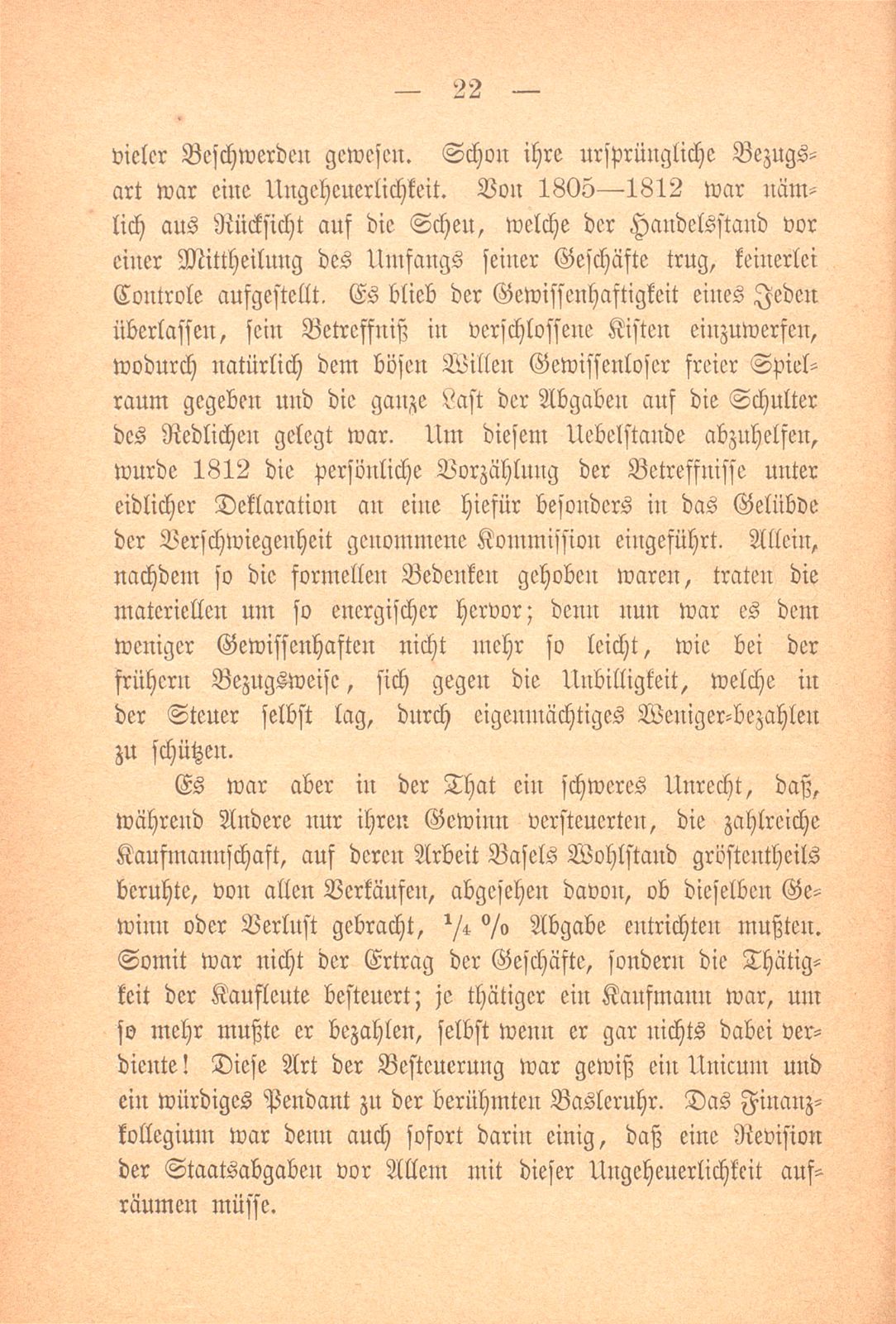 Bernhard Socin, ein Basler Ratsherr aus der ersten Hälfte des neunzehnten Jahrhunderts – Seite 22